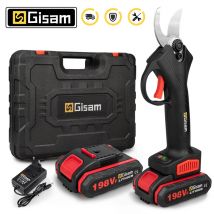 Gisam 198VF 30mm akumulatorowy sekator elektryczny nożyce do przycinania wydajne drzewo owocowe