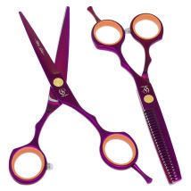5,5 Zoll Friseurschere Edelstahl Friseur Effilierschere Salon Clippers Professionelle Haarschere A0029A