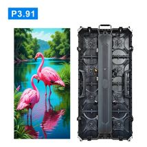 P3.91 Indoor Outdoor LED Rental Display Module 500x1000mm for Stage Background Traffic Cinema Advertising