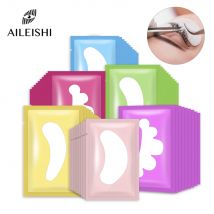50 Paare/lose Augenklappen Wimpernverlängerung Unter Augenpads Make-Up Wimpern Patches Spitze Aufkleber Pads Für Wimpernverlängerung Make-Up