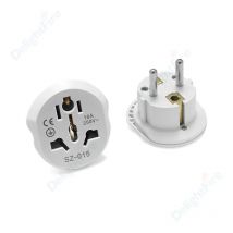 Adapter wtyczki UE AU UK US do UE Adapter wtyczki Euro Konwerter europejskiego adaptera podróżnego