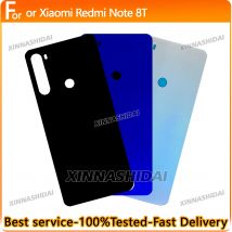 Neue Für Xiaomi Redmi Hinweis 8T Batterie Zurück Abdeckung Hinten Tür Glas Panel Gehäuse Fall