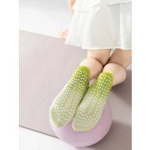 3 Pairs Gradient Pilates Socks for Women Non-slip Grip Floor Pilates No-show Socks Yoga Barre Dance Fitness Training Sport Socks