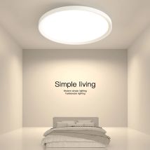 37 cm ultradünne LED-Deckenleuchte, 3 Farben, LED-Leuchten, Raumdekoration, Innen-Deckenleuchte für Küche, Schlafzimmer, Wohnzimmer, Dekoration