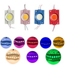 20PCS 12V Led Module COB Light Advertisement Design Sign Backlight Shop Banner Waterproof IP65 White Red Warm Blue Yellow Pink