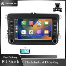 GEARELEC autoradio Carplay Android 13 7 pollici Car Multimedia Video Player Radio Stereo con GPS WIFI schermo Carplay universale