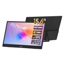 ZEUSLAP Monitor portatile Full HD IPS HDMI USB C da 15,6 pollici per laptop, PC, switch Nintendo, secondo display del telefono