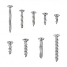50 PCS Lot Flat Philip Head Stainless Steel Wood Screws Diameter 4mm, Length 16mm