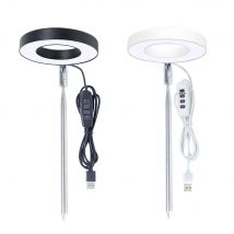 Lampada da coltivazione a LED a spettro completo per piante da interno con altezza regolabile 3/9/12 ore timer illuminazione da giardino solare con attenuazione a 10 livelli