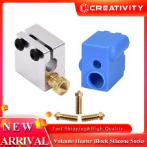 Sidewinder X1X2 Genius Artillery Volcano Silicone Socks Heater Block Genius,Genius Pro 0.4mm Volcano Nozzle Kit Hotend Extruder
