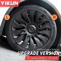 4 pz/1 pz tappi ruota prestazioni Automobile Replacemen coprimozzo accessori copertura cerchio completo per Tesla modello Y 19 pollici Hubcap 2024