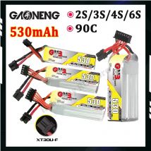 Fei Kong Gaoneng GNB 530 mAh 2S/3S/4S/6S 90C 7,6 V/11,4 V/15,2 V/22,8 V Lipo Batterie mit XT30U-F Stecker für RC FPV Racing Drone