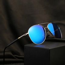 Moda Aviator spolaryzowane okulary przeciwsłoneczne dla mężczyzn kobiety Pilot jazdy wędkarstwo metalowe okulary przeciwsłoneczne luksusowa marka okulary designerskie UV400
