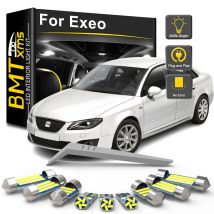 BMTxms 8/14/22Pcs Canbus LED Interior Dome Map Light Kit For Seat Exeo ST 3R 3R2 3R5 2008-2010 2011 2012 2013 2014 Accessories