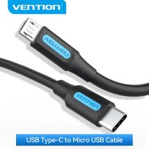 Vention Cavo da tipo C a micro USB Adattatore di tipo C a ricarica rapida per Samsung Huawei Xiaomi MacBook Pro OTG Telefono cellulare Micro USB