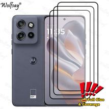 Protezione schermo con colla a copertura totale per Motorola Edge 50 Neo vetro temperato per Moto Edge 50 Neo Glass per Moto Edge 50 Neo Glass