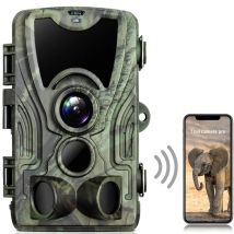 Suntek WIFI seria 4K/2.7K 36MP/24MP kamera obserwacyjna Wildlife widzenie nocne z wykorzystaniem podczerwieni z czujnikiem ruchu IP65 wodoodporna pułapka gra Cam