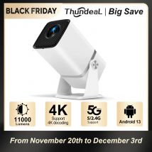 ThundeaL HD Mini Proiettore TD90 PK TD80W 1080P WiFi Android TD80 Proiettore Home Theater Cinema 3D Telefono Video Proiettore di film