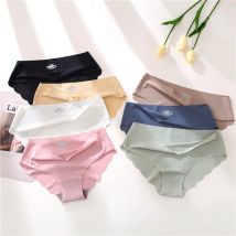 3 teile/satz Frauen nahtlose Höschen M-XL niedrige Taille Slips Damen weiche Unterwäsche sexy gewellte Unterhose weibliche bequeme Dessous neu