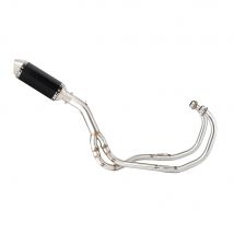 For Kawasaki KLE500 1991 to 2007 KLE 500 Escape Motorcycle Exhaust Muffler With Header Link Pipe Slip-on