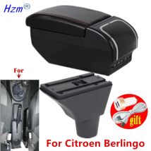 Auto Armlehne Box Für Citroen Berlingo Zentrale Lagerung Box usb port Innen Gewidmet Retrofit Auto Zubehör