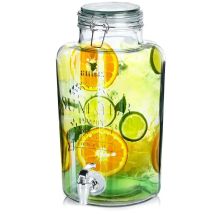 Trinkglas mit Glas hähnen 8 l