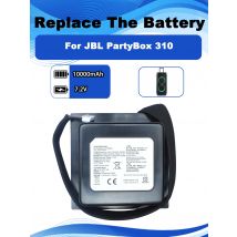 7,2 V Ersatzakku für JBL PartyBox 310 kabellose Bluetooth-Lautsprecher-Akkus 10000 mAh