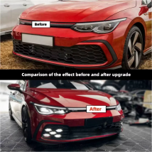 LED fog lights for Volkswagen Golf 8 MK8 GTI 5HG 941 699 5HG 941 700 grille lower radiator LED fog light front bumper