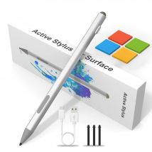 Stylus Pen for Microsoft Surface Pro/Book/Laptop/Studio Pro12/11/10/9/8/7/6/5/4/X 4096 Pressure Sensitivity Surface Pen