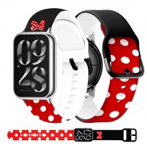 Silikonarmband für Xiaomi Mi Band 8 Pro Redmi Watch 4. Riemen Ersatzmuster Sportband Handgelenkarmband Smart Watch Band