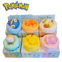 6 stylów Pokemon Pikachu Meowth Rowlet Charmander Gonbe figurki sen gwiaździsty sen seria tryb figurki zabawka z kreskówki prezent