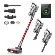 Aspirapolvere senza fili da 500 W 38000PA Elettrodomestico intelligente portatile 55 minuti di autonomia Batteria rimovibile Wireless
