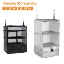 2/3 schichten Hängen Reise Gepäck Organizer Tasche Große Kapazität Faltbare Kleidung Lagerung Tasche Tragbare Atmungsaktive Kleiderschrank Kleidungsstück