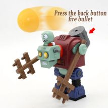 Figurki Plants vs. Zombies, zabawki, figurki akcji, Roadblock, Pirat Głębokomorski, Gigantyczny Zombie, modele, lalki, zabawki do strzelania, prezenty dla dzieci
