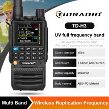 TIDRADIO H3 Walkie Talkie Radio bidirezionale APP telefonica Programmazione wireless Dual PTT Air Band Radio a lungo raggio Programmazione USB-C
