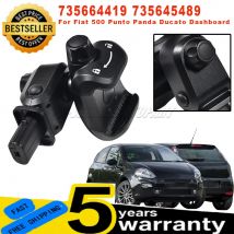 Supporto per Telefono da Cruscotto per Fiat 500 Punto Panda Ducato, Nuovo, Nero, 1 Pezzo, 735664419 735645489