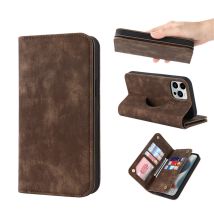 Magnetische Leder-Geldbörsen-Telefonabdeckung für iPhone 15 16 Pro Max 14Plus 13 12 für Magsafe Wireless Charging Kickstand Card Solt Case