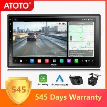 ATOTO 7 pollici QLED 2Din Android 13 Autoradio 4G LTE WIFI Bluetooth Navigazione GPS Carplay Android Auto Doppio 2 Din Stereo X10