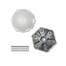 3/5/6 Wind Vanes Blades Screws & Nuts Kit Diameter 135mm Wheel Hub For100w To 600W Small Horizontal Wind Turbine Accessories