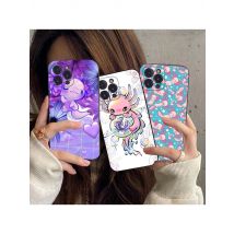 Cartoon axolotl cute Phone Case For iPhone 15 14 11 12 13 Mini Pro XS Max Cover 6 7 8 Plus X XR SE 2020 Funda Shell