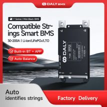Daly Smart BMS 4S 6S 8S 12S 13S 14S 16S 17S 20S 24S Bluetooth BMS 30A 40A 60A 80A 100A 120A 150A 200A Lifepo4 Li-Ion LTO Akumulator