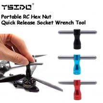 YSIDO Tappo dell'elica Dado esagonale Strumento per la rimozione del dado esagonale Strumento a sgancio rapido Chiave per dadi per RC FPV Racing Drone M5 2205 2206 2207 Motore
