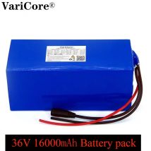 VariCore 36V 16ah 18650 lithium-Batterie pack 1000Watt 20A bms schutz 16000mAh