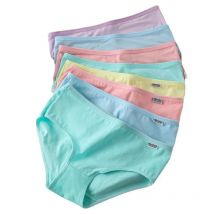 7 Teile/los Unterwäsche Frauen Höschen Baumwolle Plus Größe Kurze Mädchen Einfarbig Panty Nahtlose Atem Unterhose Damen Sexy Dessous