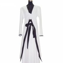 Anime Kurosaki Ichigo Fashion Bleach Costume Cosplay Costume da uomo bianco su misura per Halloween