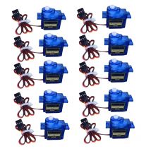 1-10 sztuk SG90 9G mikro serwo dla samolotów RC puszczania samolotów model samolotu telekontroli samolot zabawka Mini serwosilnik 450 helikopter