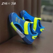 Sommer Single Net Casual Sneaker Kinder Leichte passende Sandalen Jungen Mädchen Mode Schuhe Outdoor Waten Strand Sandalen