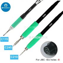 Universeller 6PIN 5PIN T210 T245 T115 Griff für JBC Aixun Aifen i2C Präzisions-Lötstation Handy SMD PCB Schweißwerkzeuge