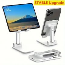 Supporto pieghevole per telefono cellulare Supporto per tablet da tavolo Supporto per staffa pigra da tavolo flessibile e regolabile per tutti i telefoni