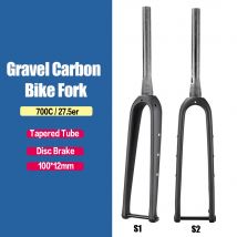 Airwolf Vollcarbon-Gotgabel 700 * 45C Scheibenbremsgabeln Interne Kabelführung Externe 700C Rennradgabel
